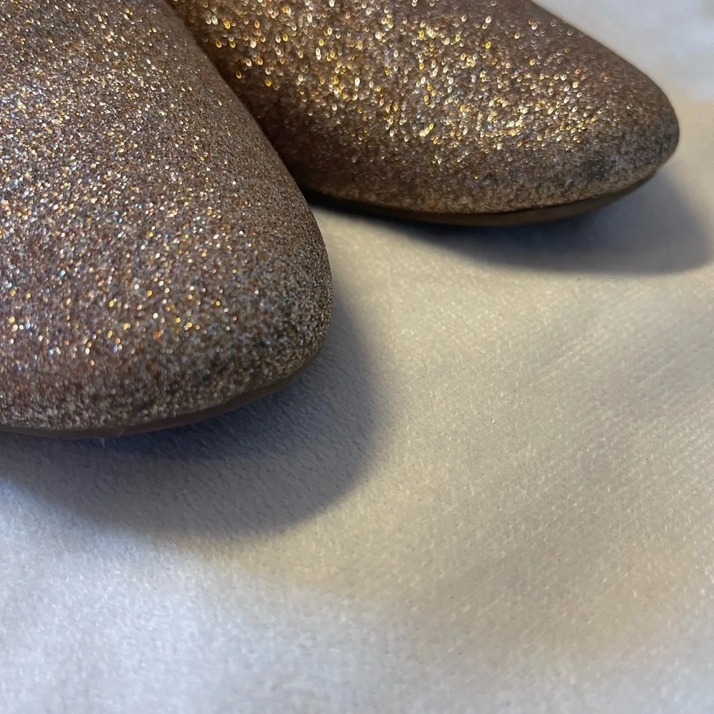 Birdies size 9.5 rose gold glitter loafer - Picture 4 of 4